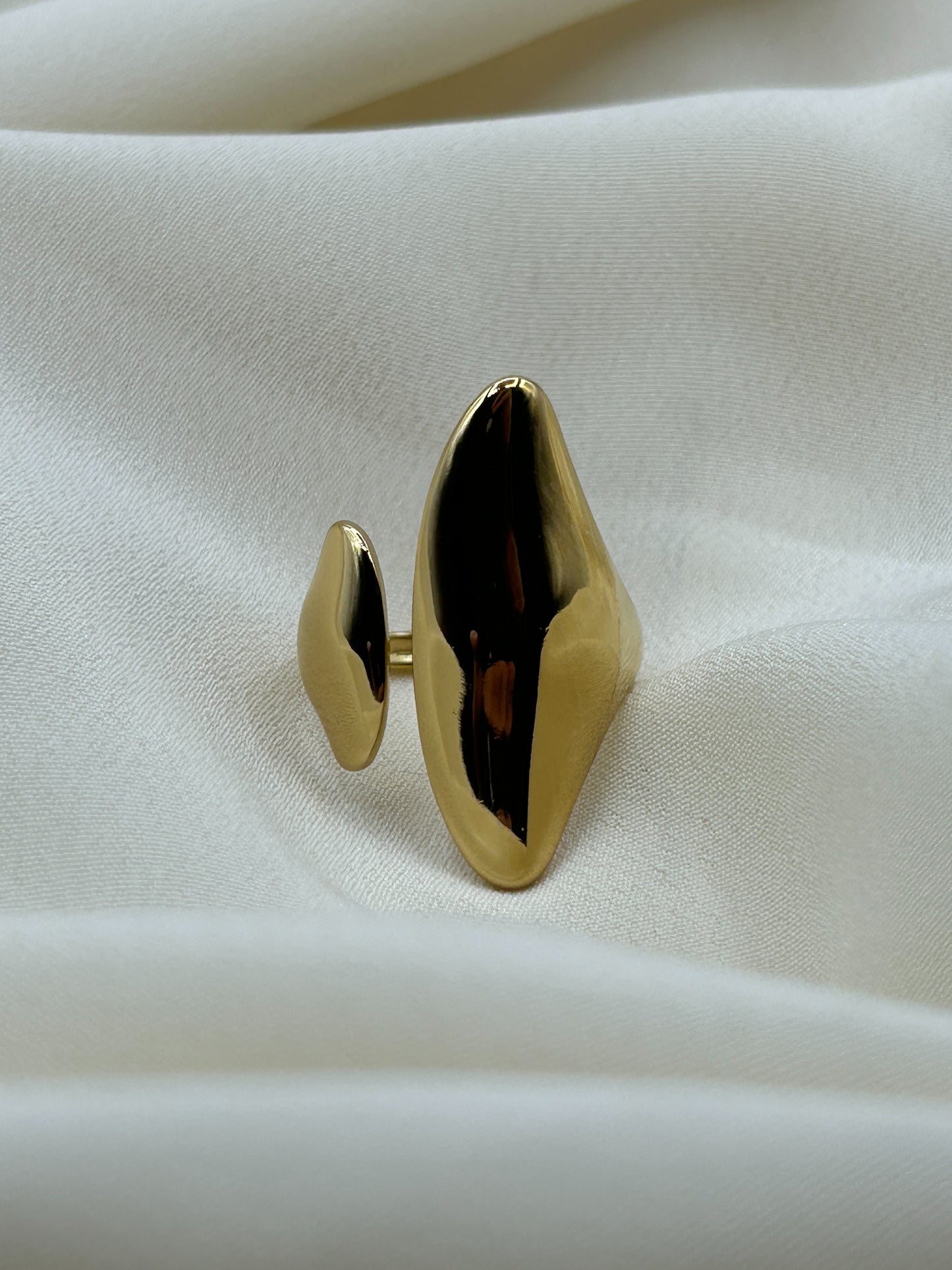 Irregular Open Ring Gold
