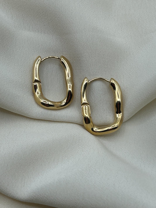 Alternative Hoops Earrings Gold
