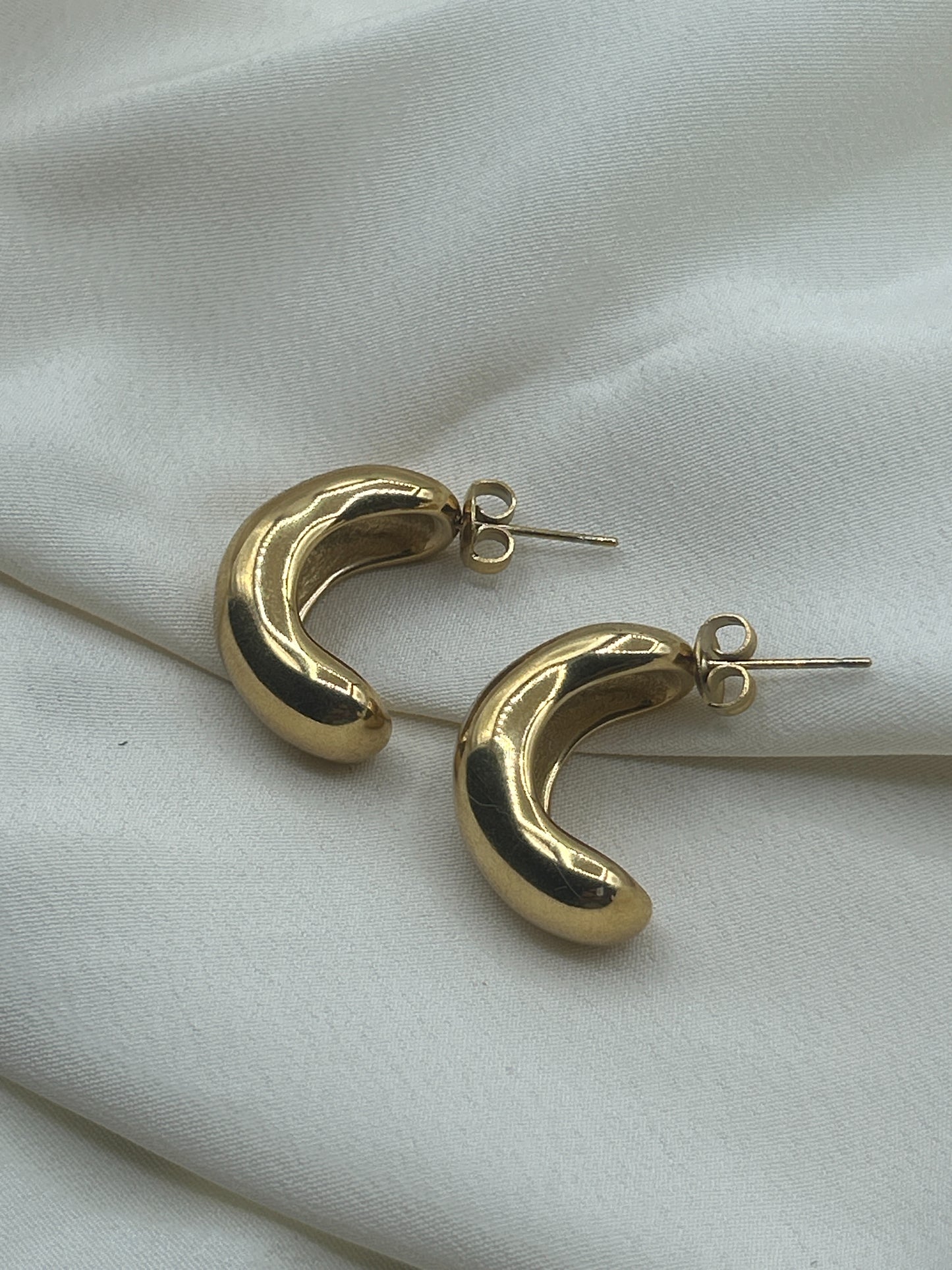 Beans Earrings Gold