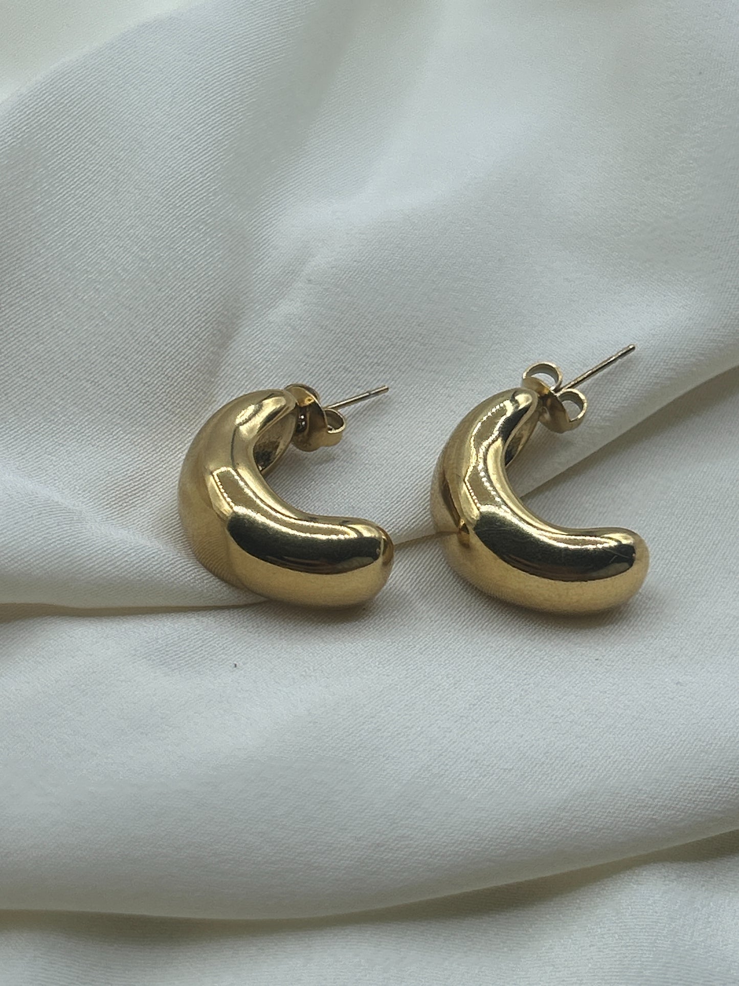 Beans Earrings Gold