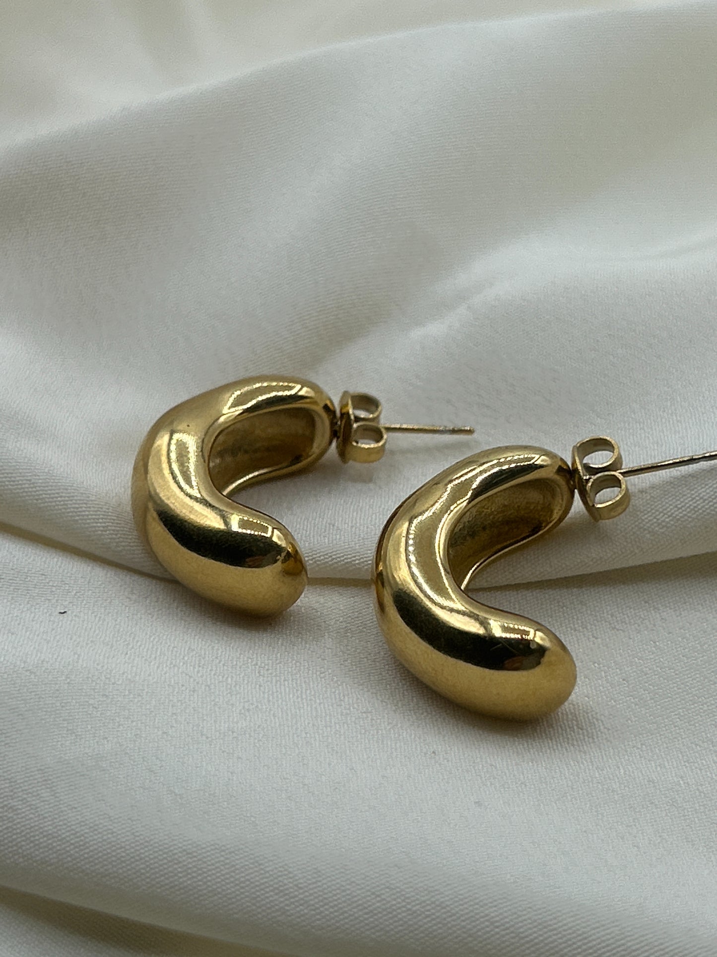 Beans Earrings Gold