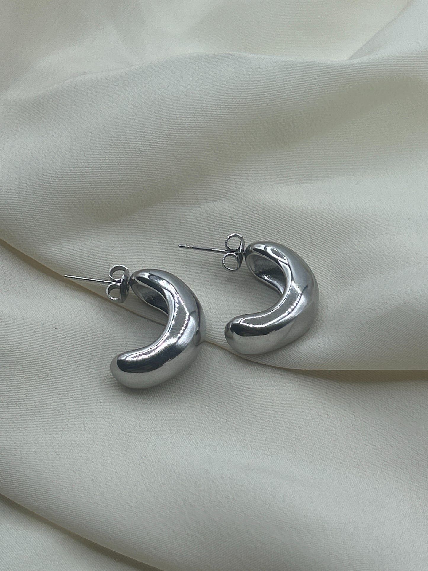 Beans Earrings Silver