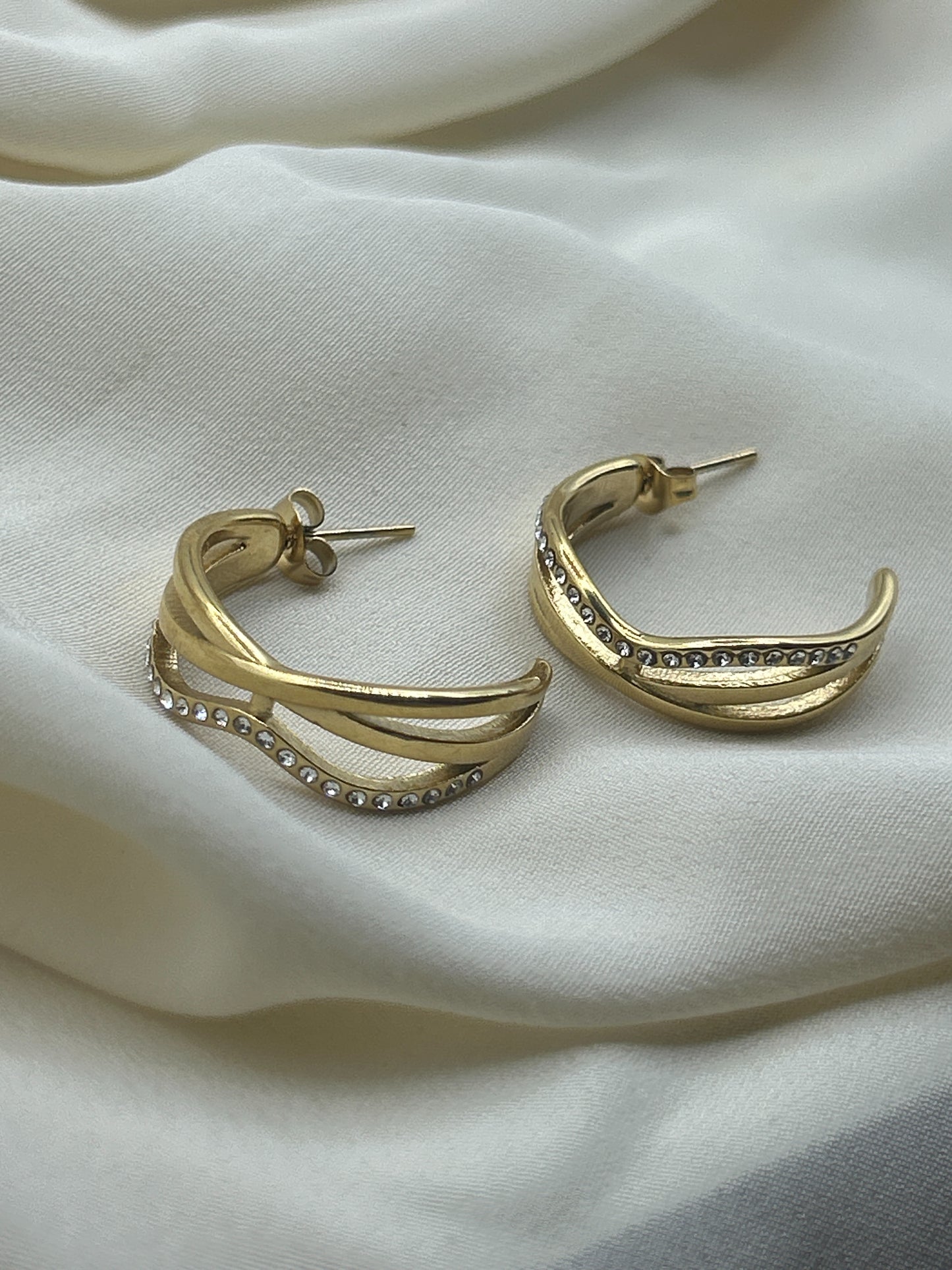 Billow Earrings Gold