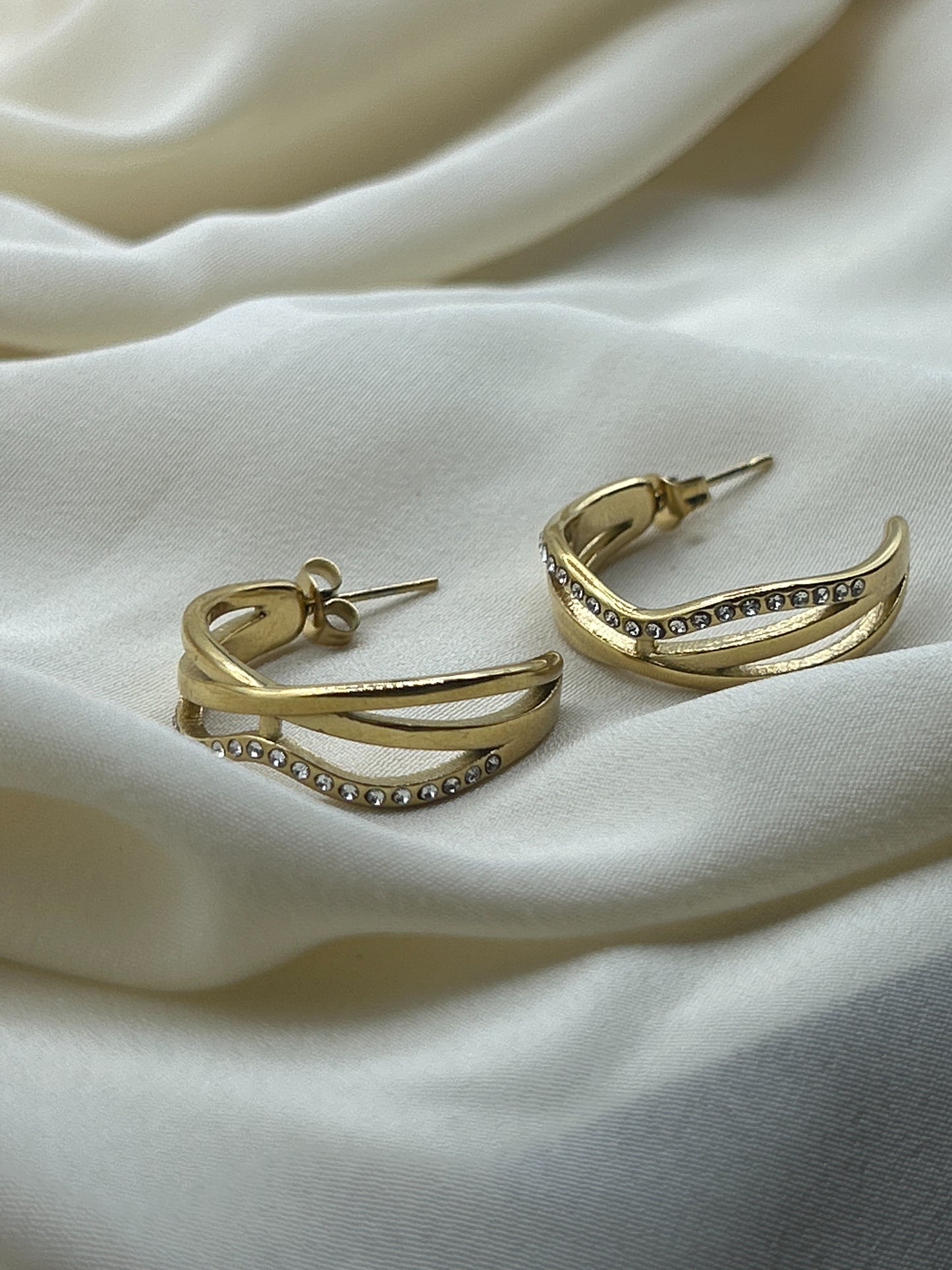 Billow Earrings Gold