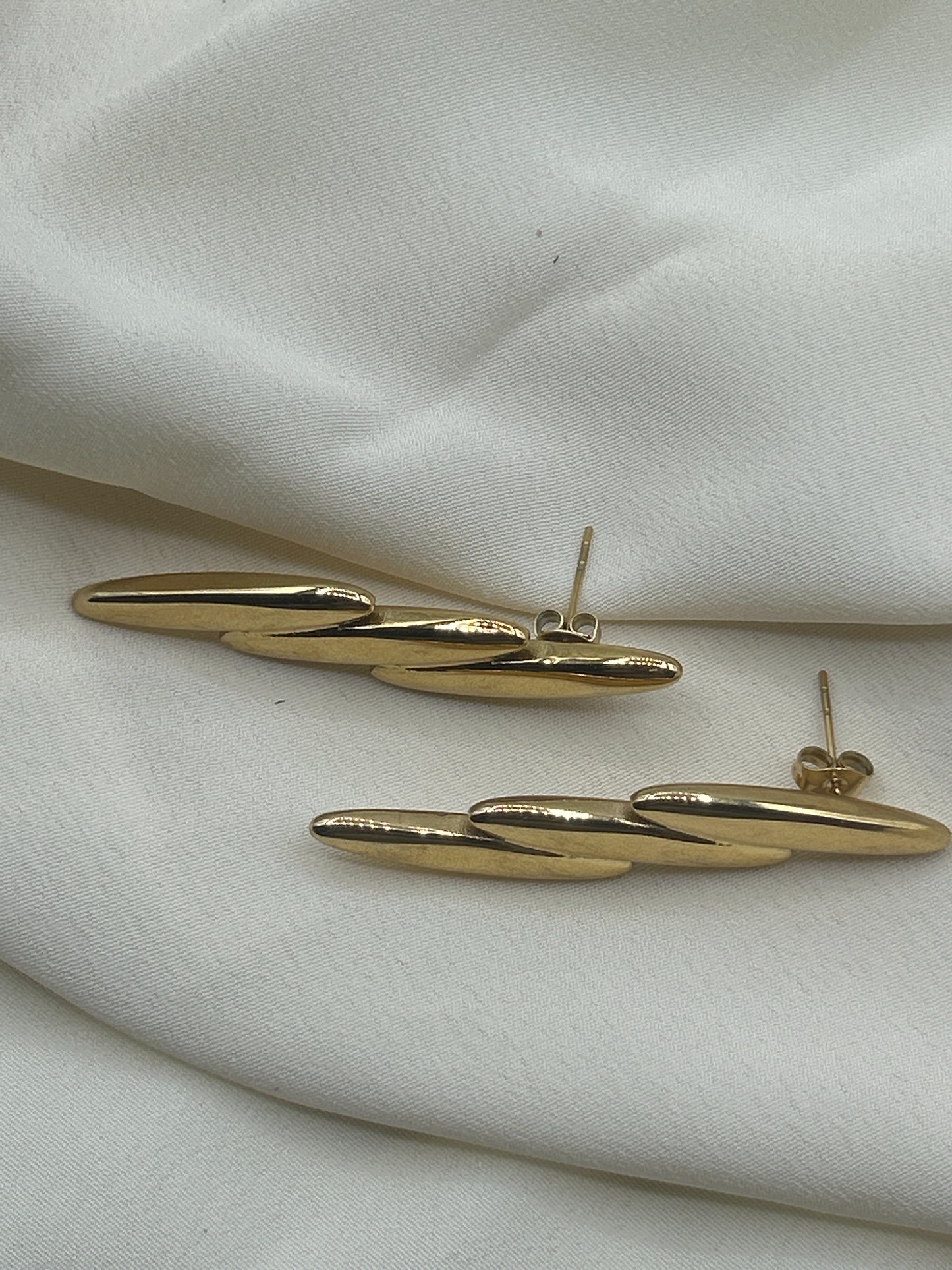 Bolt Earrings Gold