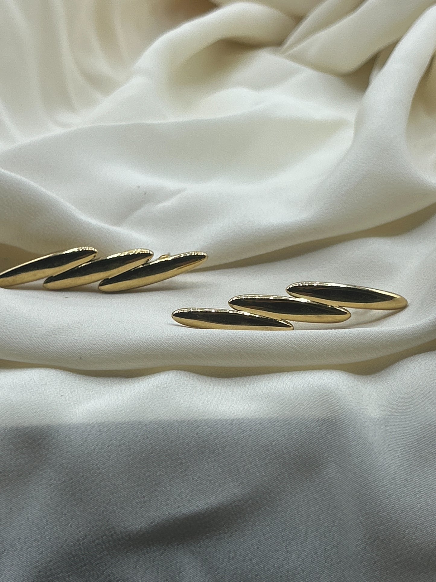 Bolt Earrings Gold