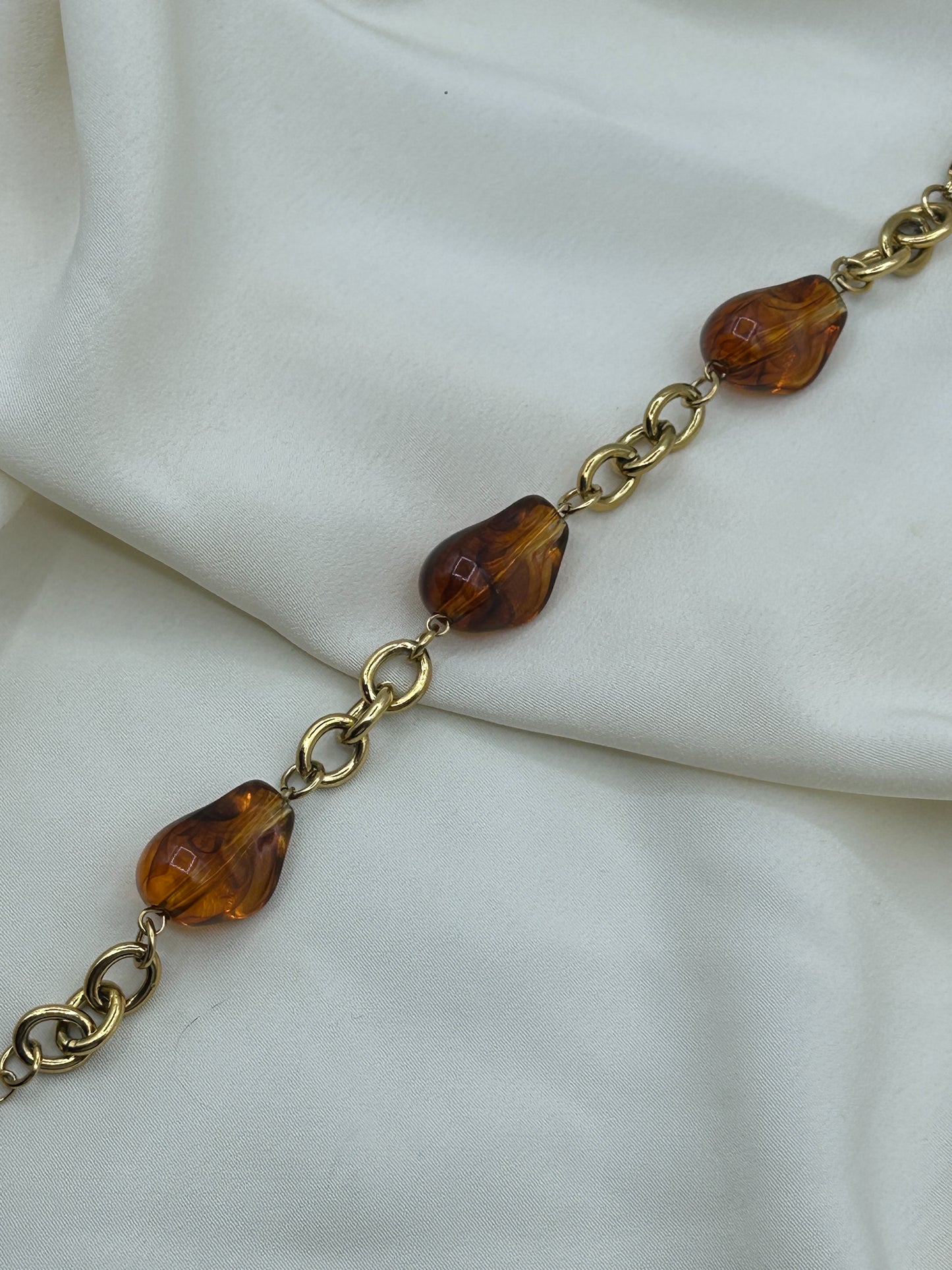 Brown Triple Bracelet