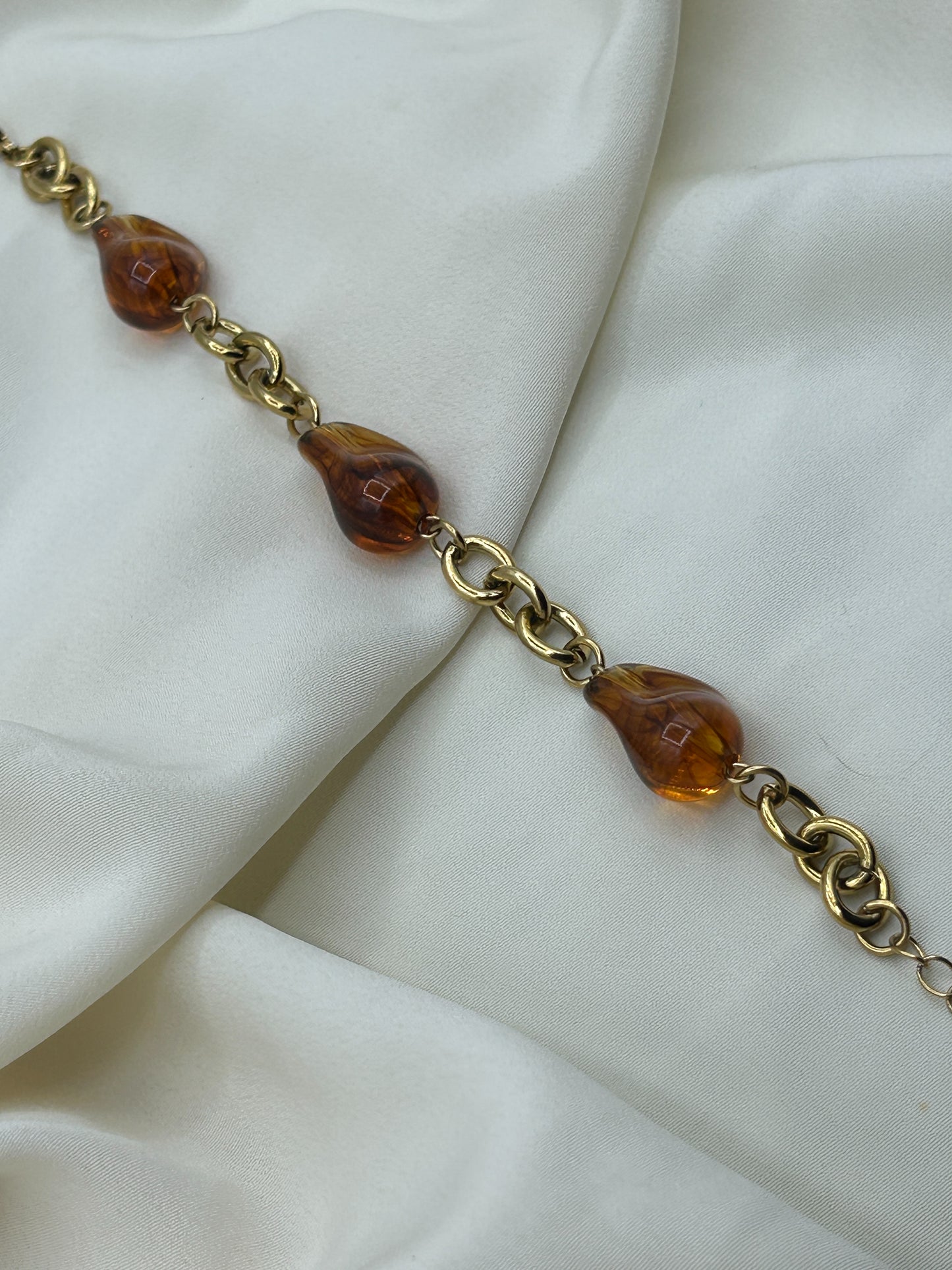 Brown Triple Bracelet