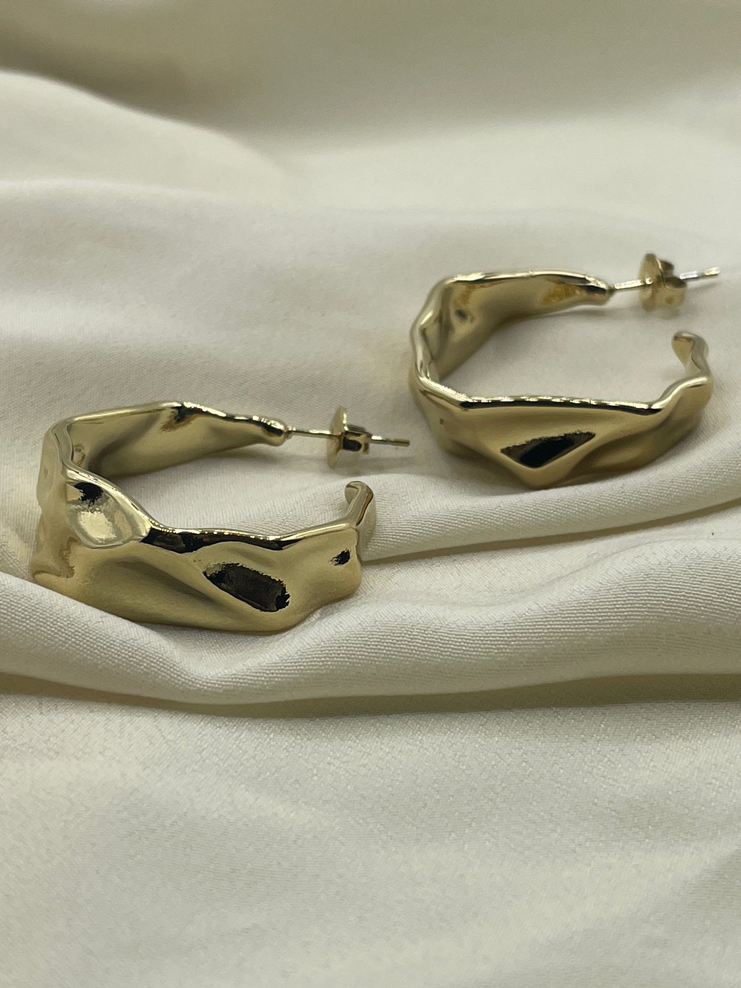 Distorted Horn Earrings