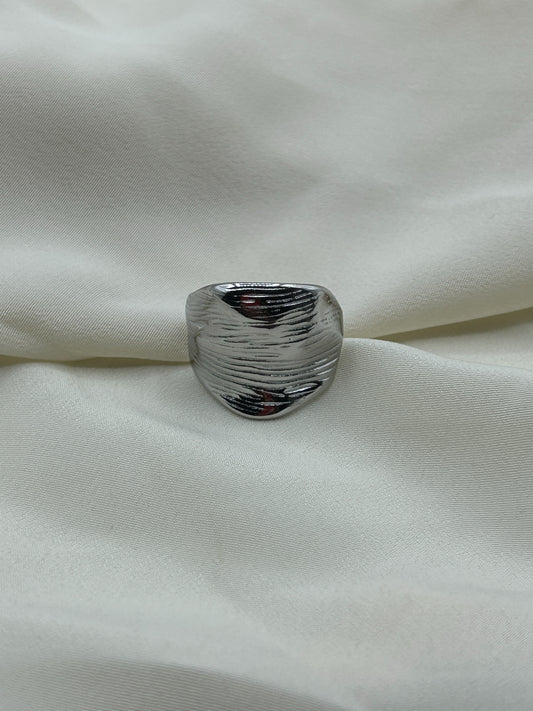 Dune Ring Silver