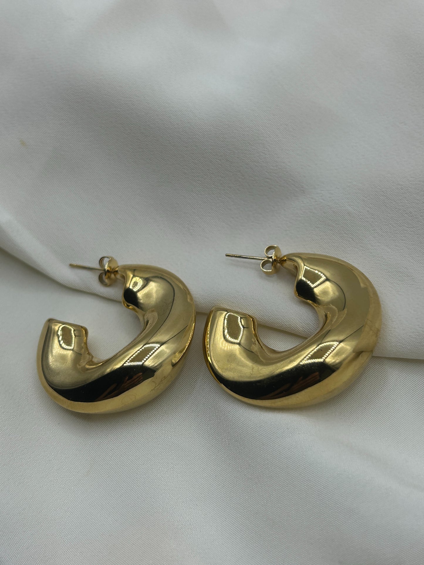 Eclipse Earrings Gold
