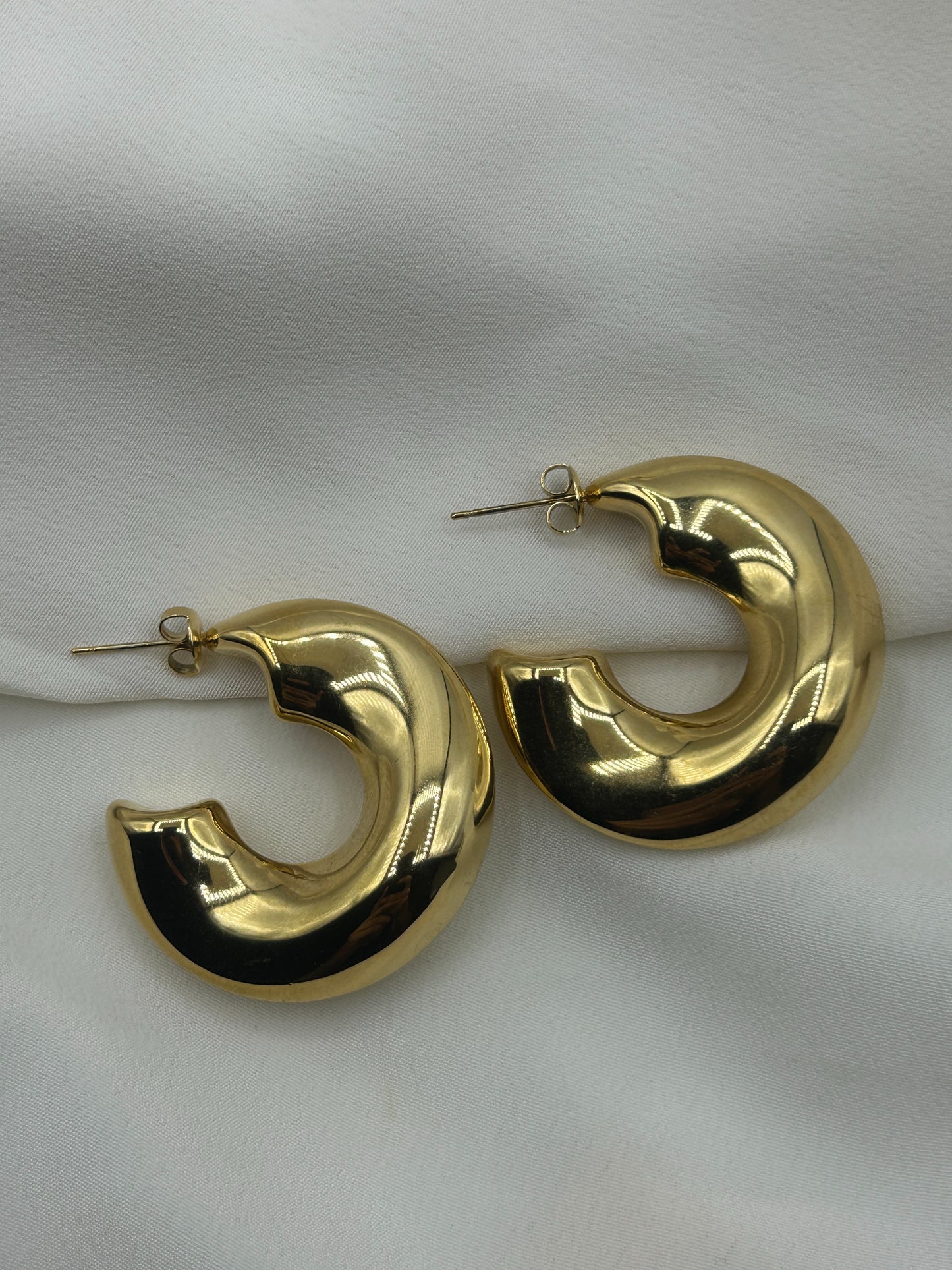 Eclipse Earrings Gold