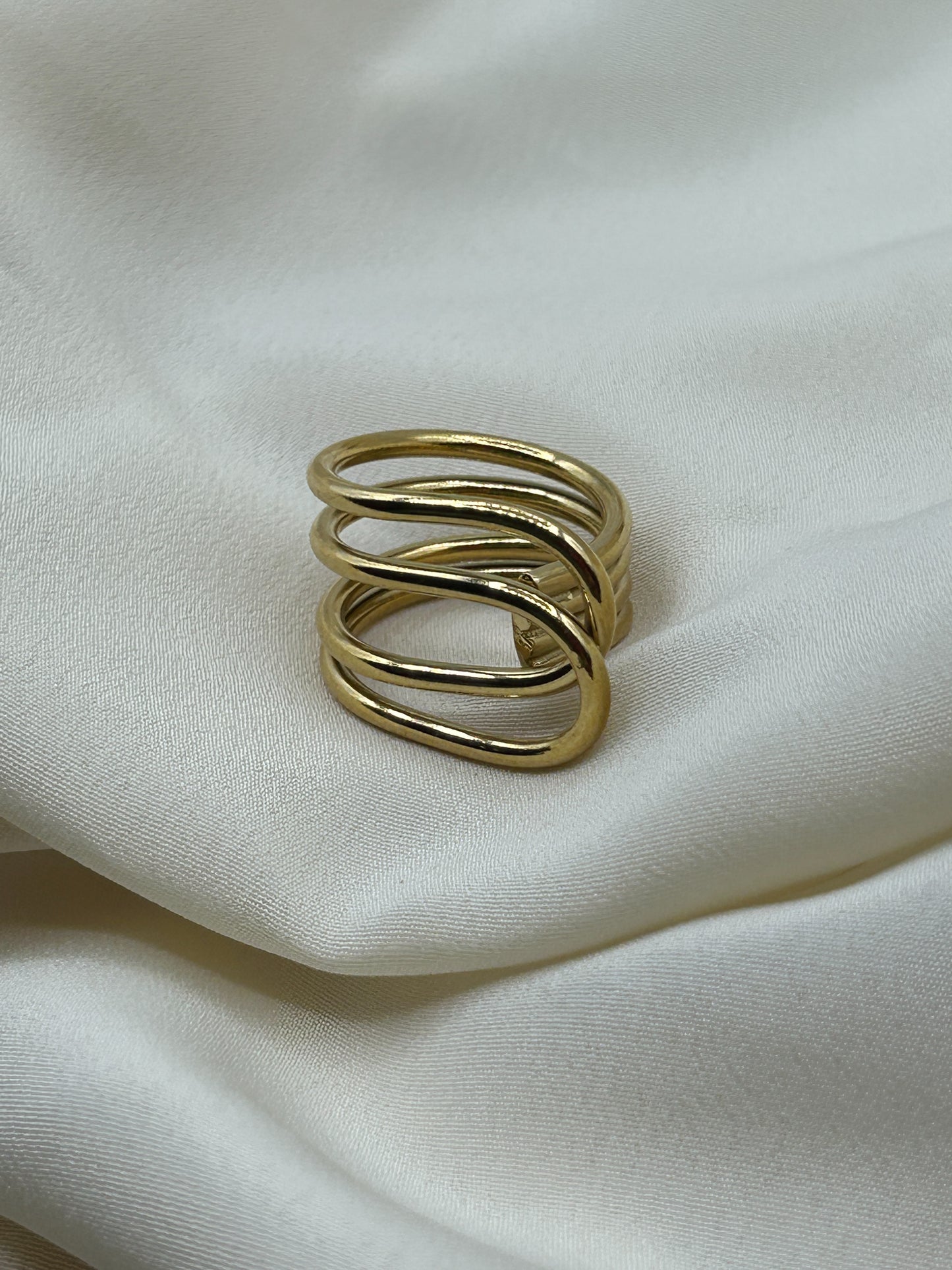 Endless Line Ring Gold
