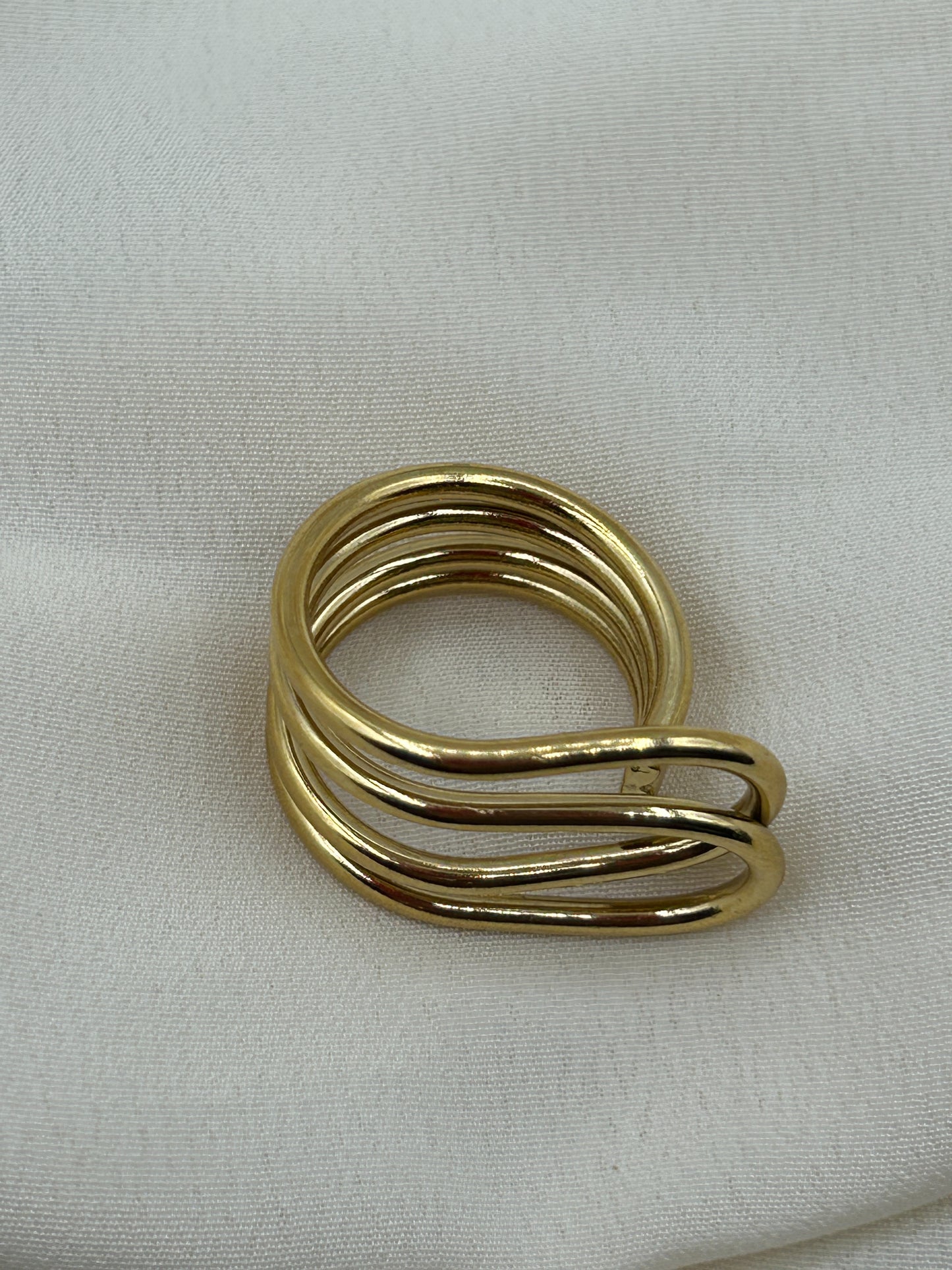 Endless Line Ring Gold