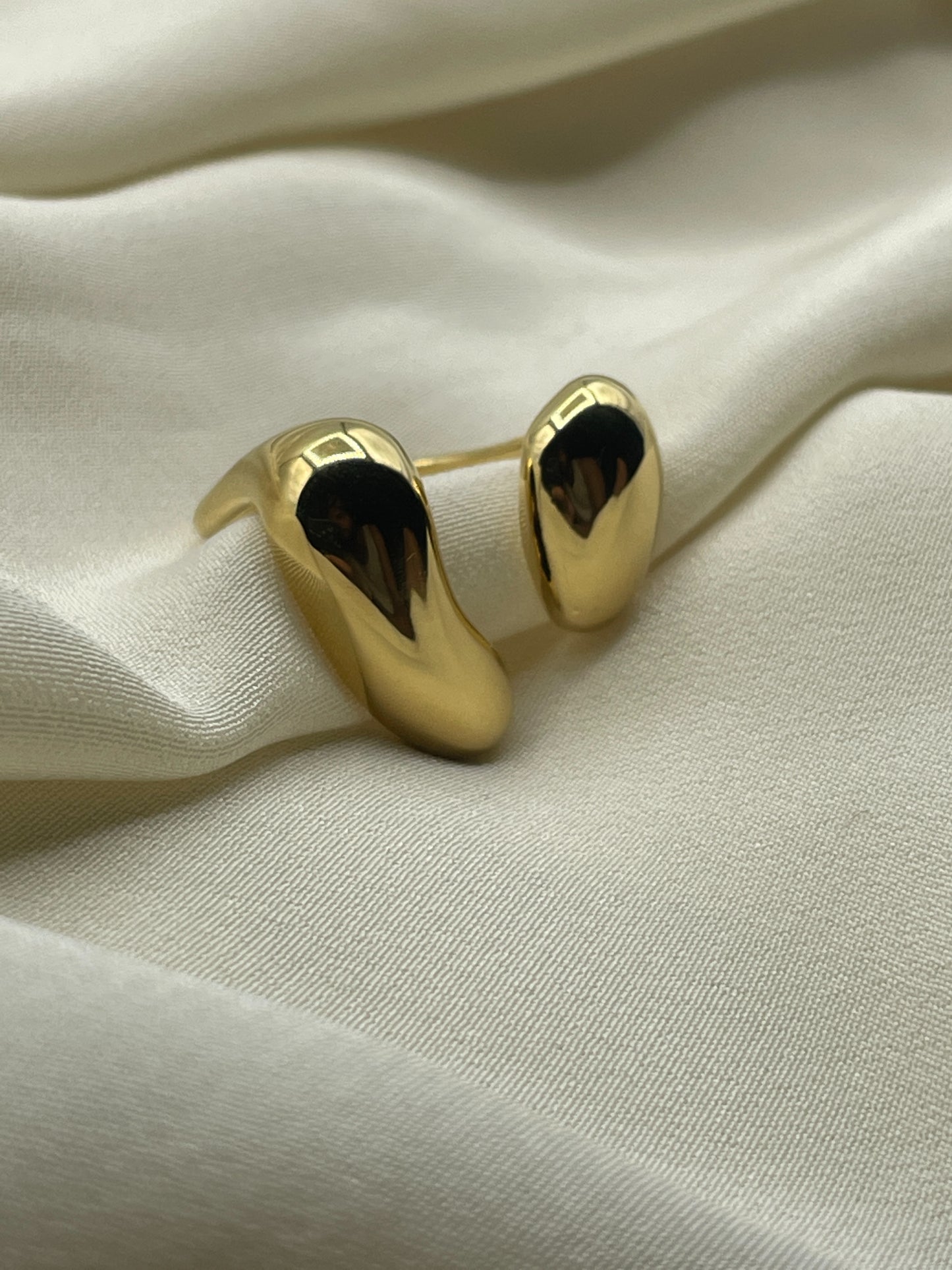 Irregular Open Ring Gold