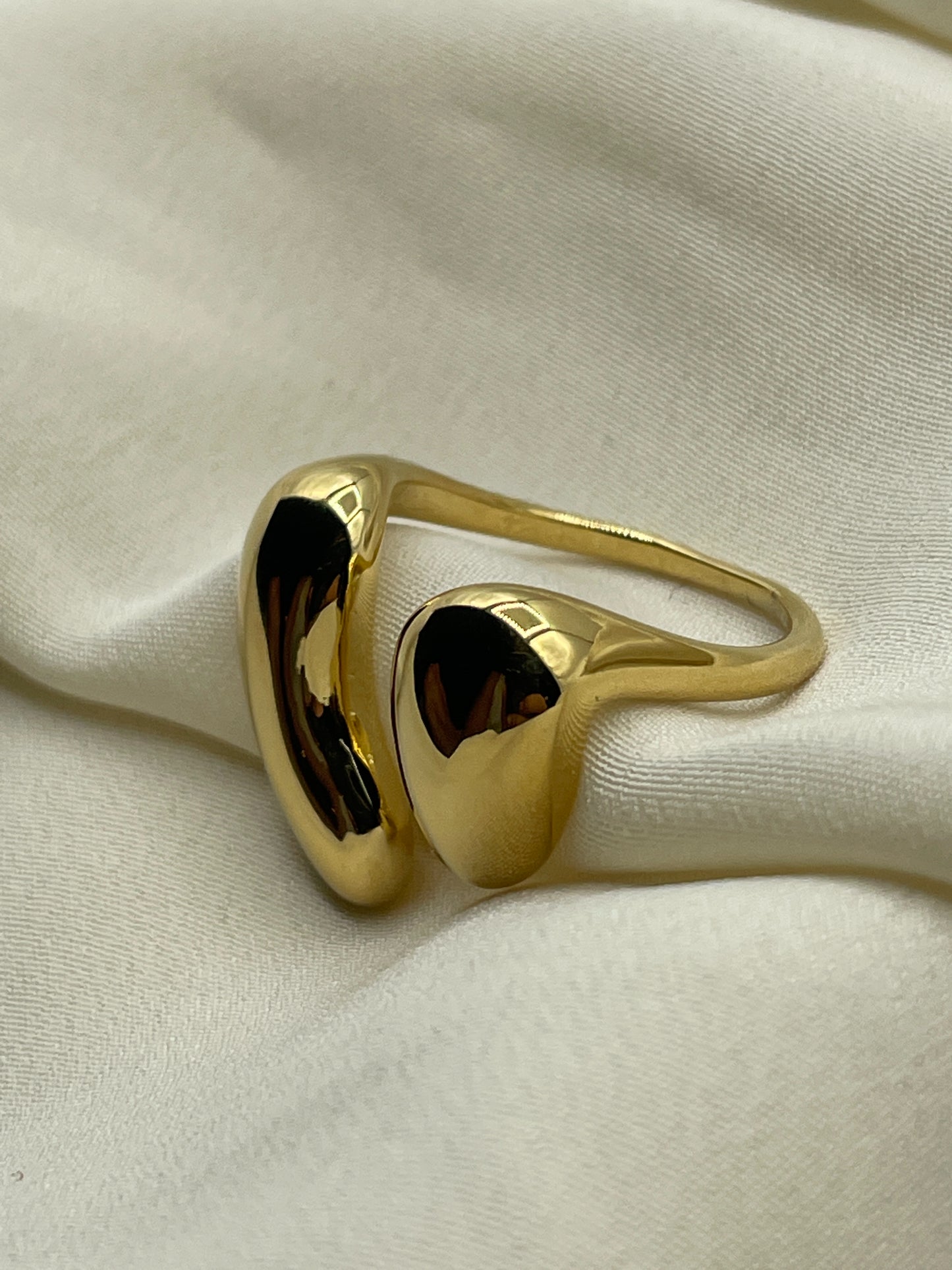 Irregular Open Ring Gold