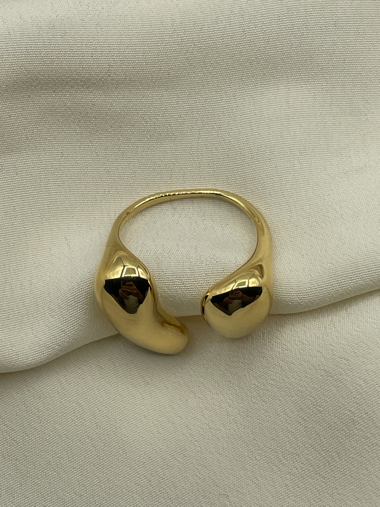 Irregular Open Ring Gold