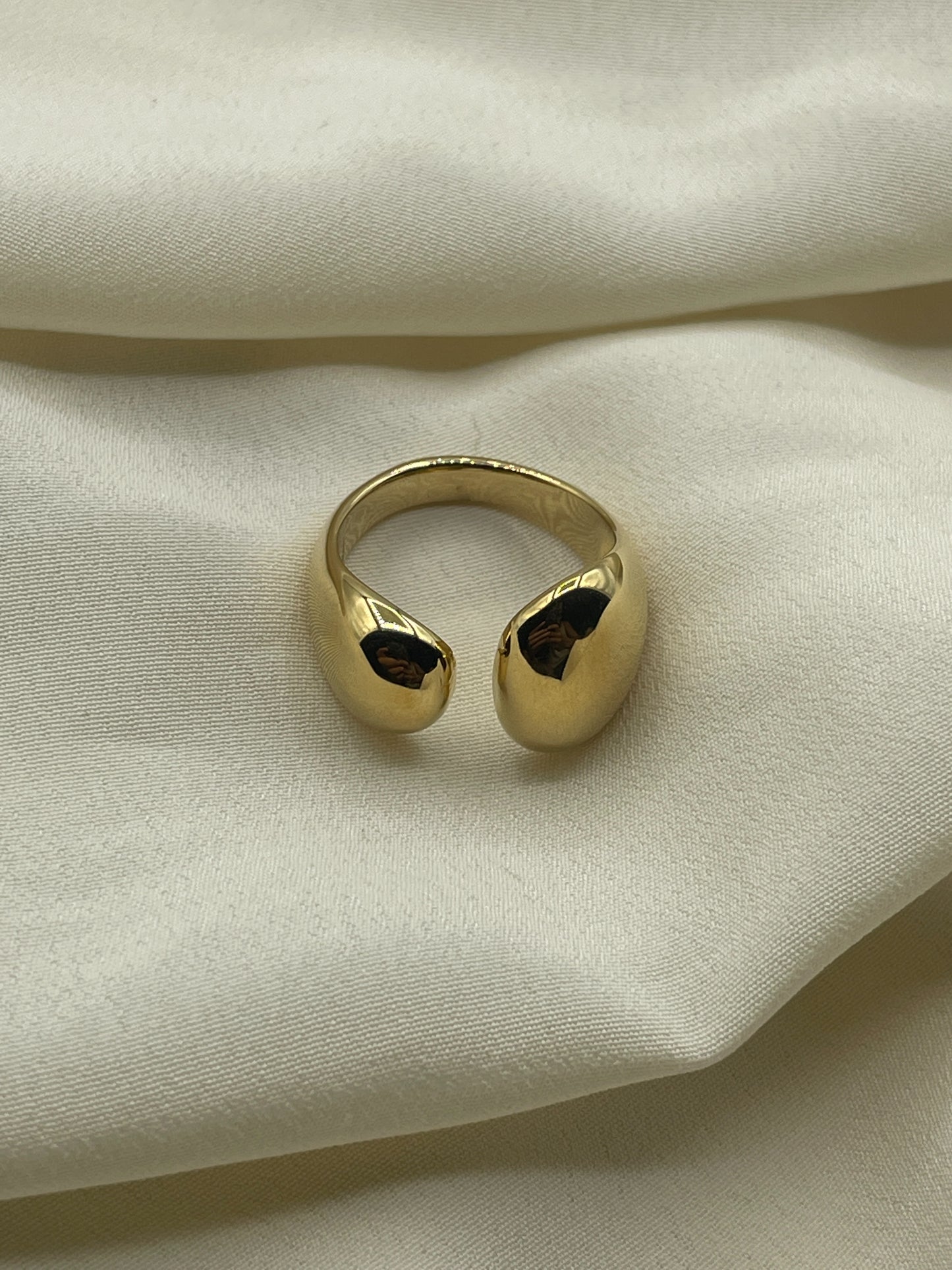 Large Open Ring Gold