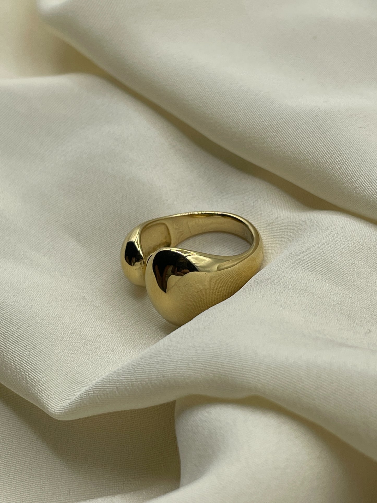 Large Open Ring Gold