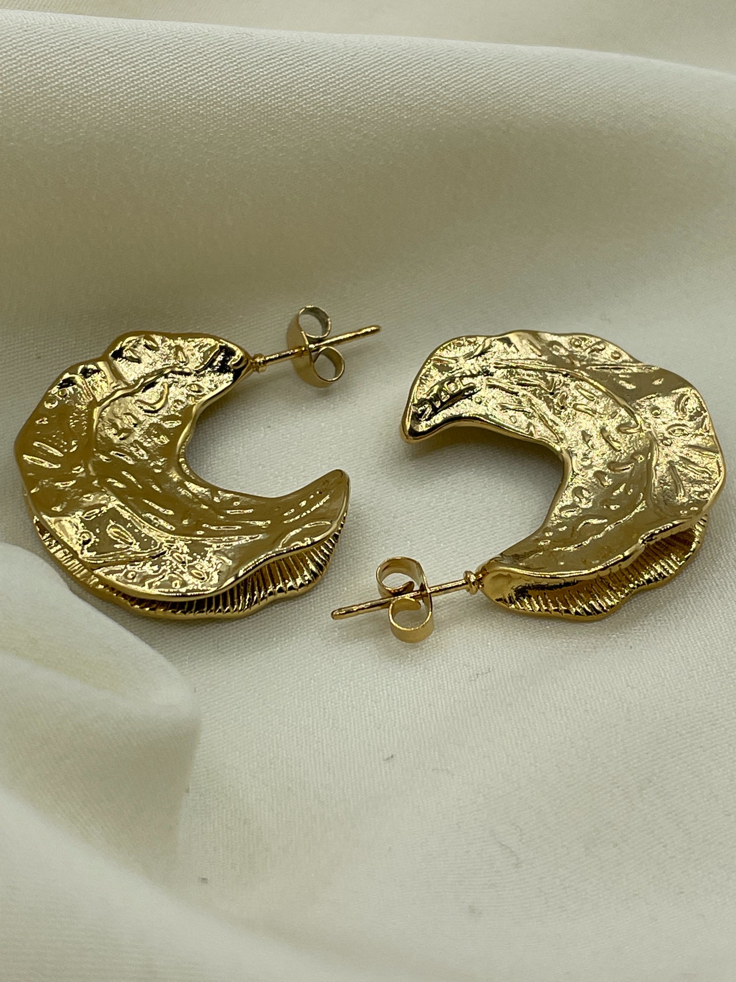 Gold Moon Earrings