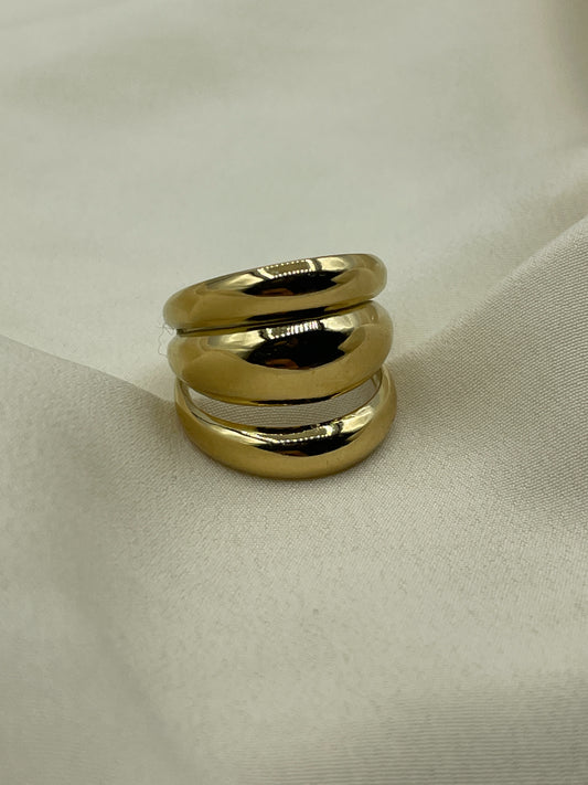 Triple Ring Gold