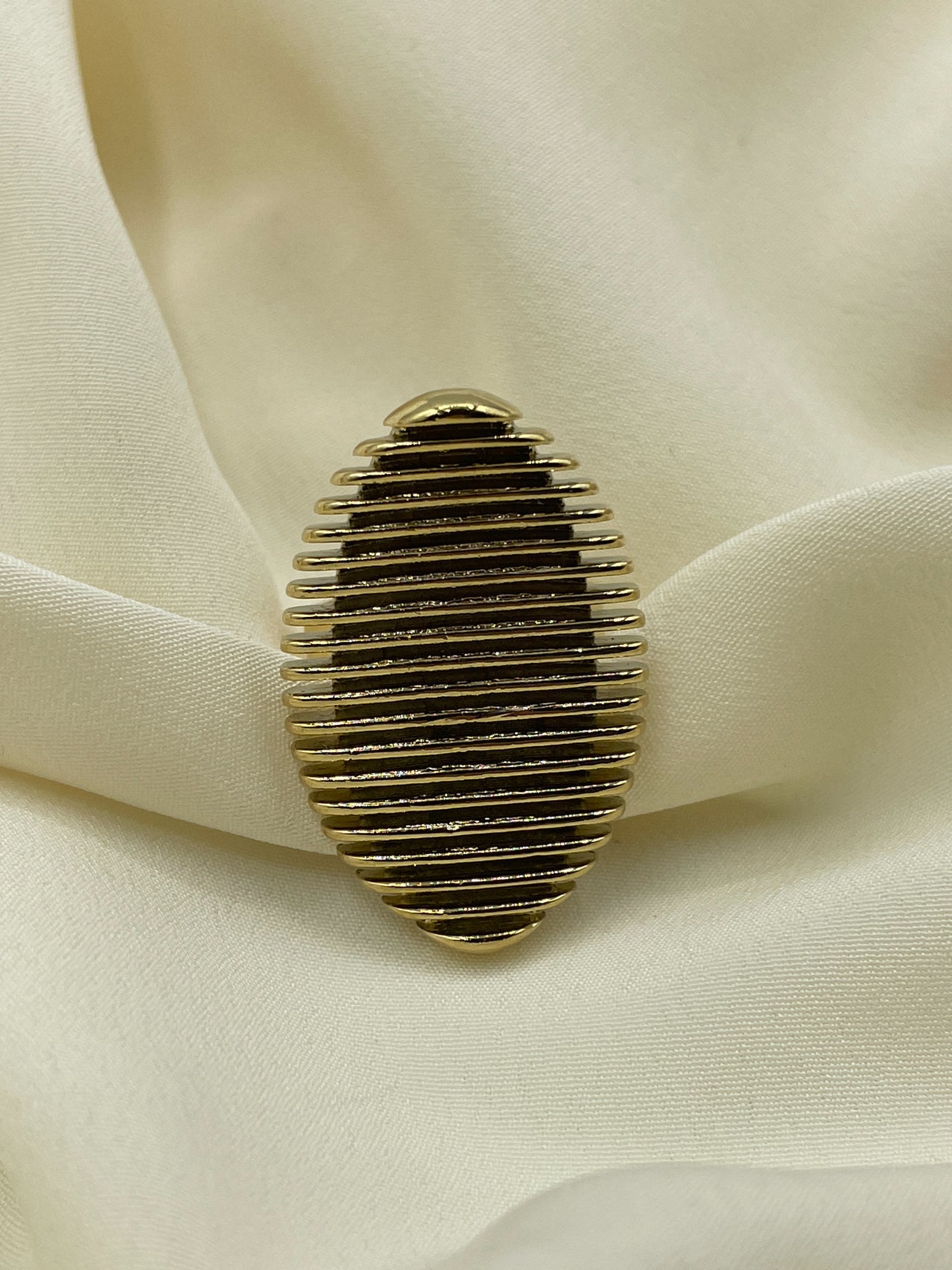 Gold Zebra Ring