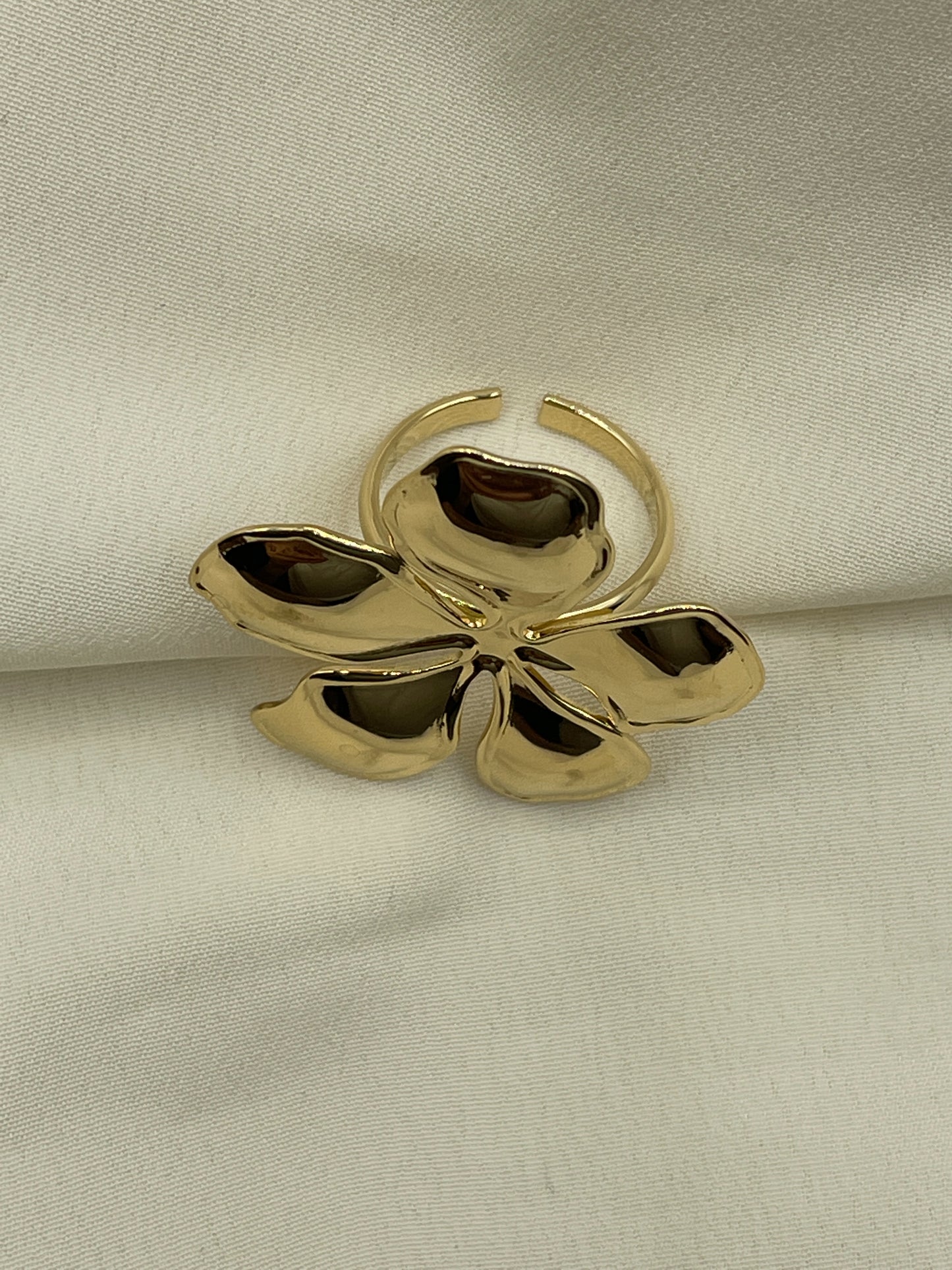 Golden Flower Ring