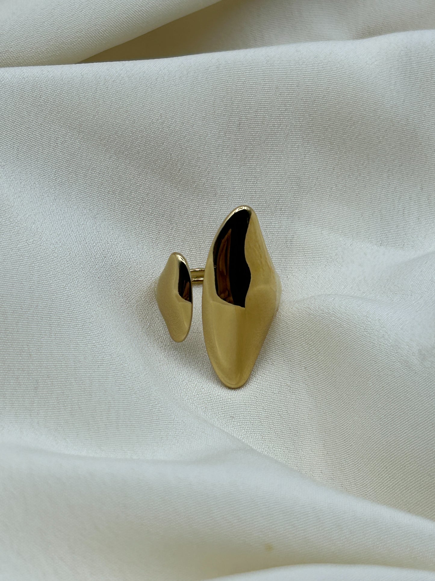 Irregular Open Ring Gold