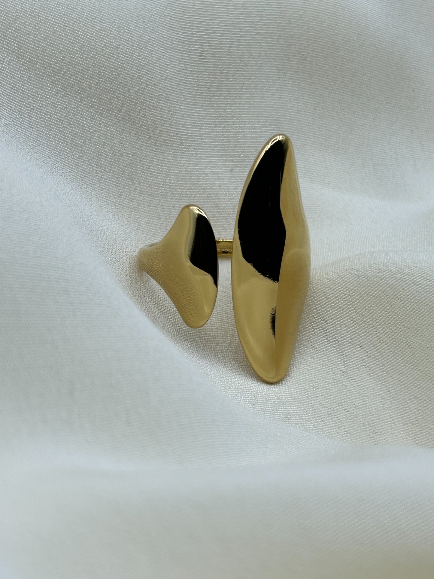 Irregular Open Ring Gold