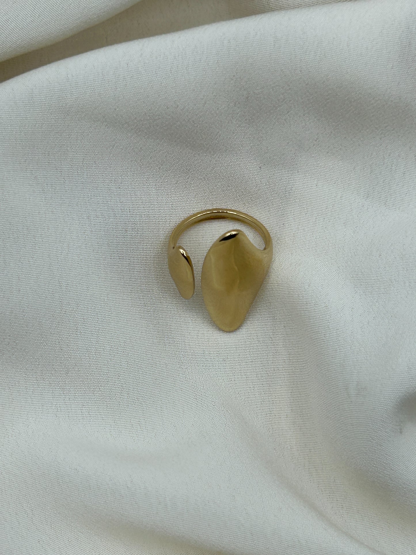 Irregular Open Ring Gold
