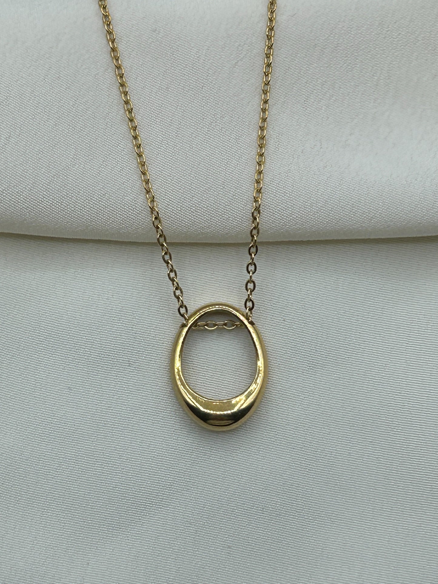 Karabiner Necklace Gold