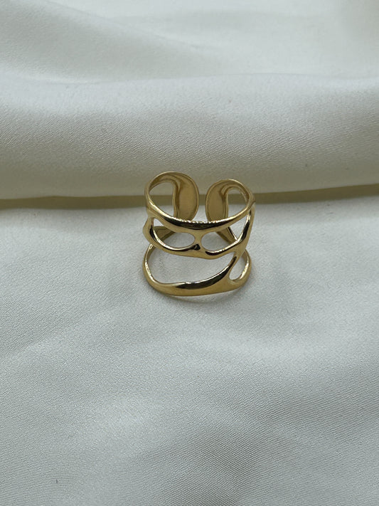 Lava Ring Gold