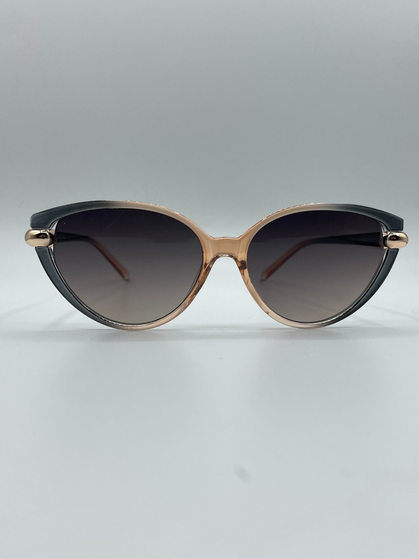 Pink Large Cat Eyes Sunglasses