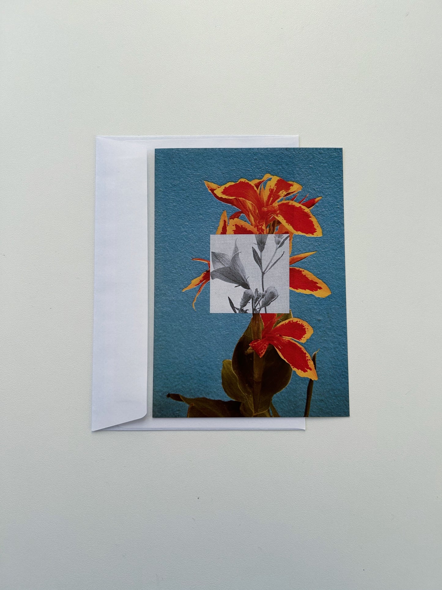 Postcard "Red Flower"