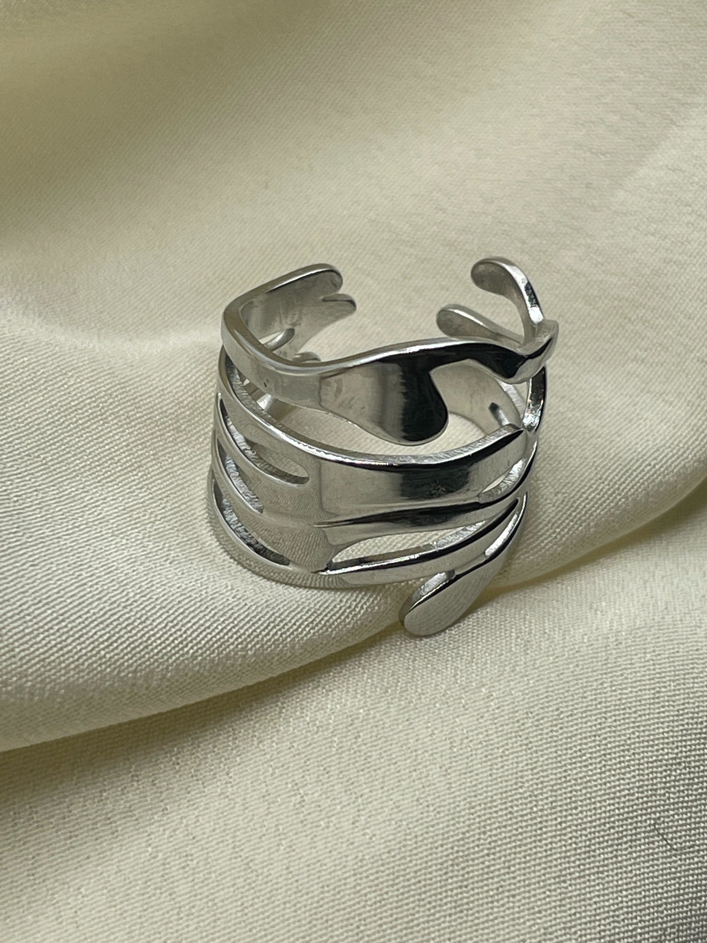 River Ring Silver