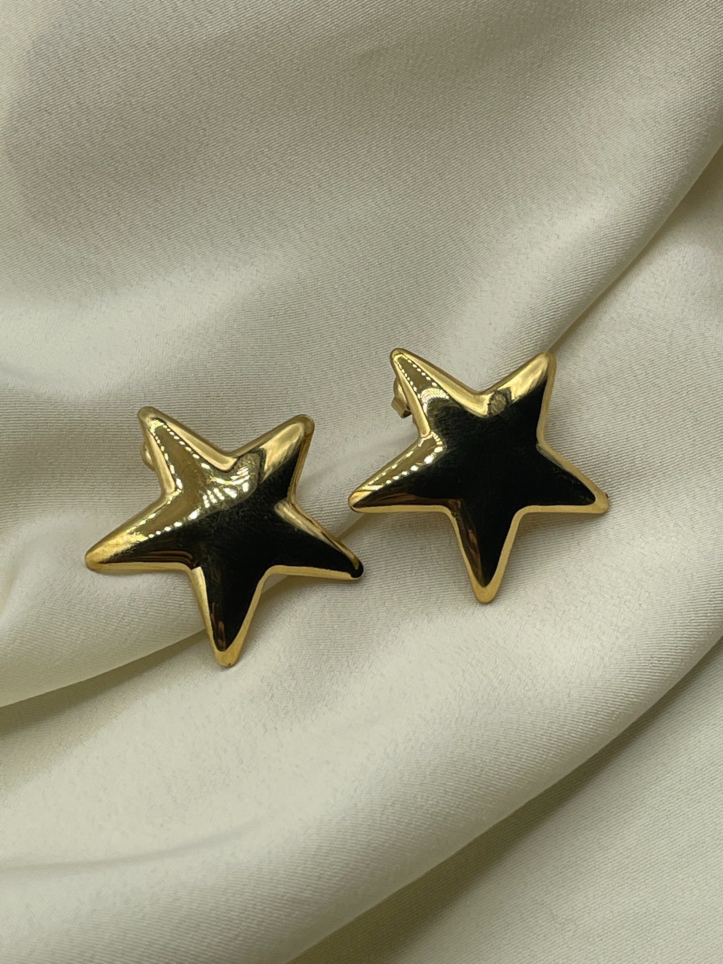 Star Earrings Gold