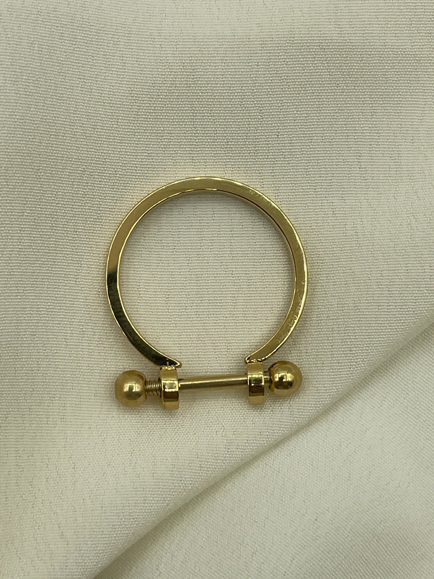 Toggle Gold Ring