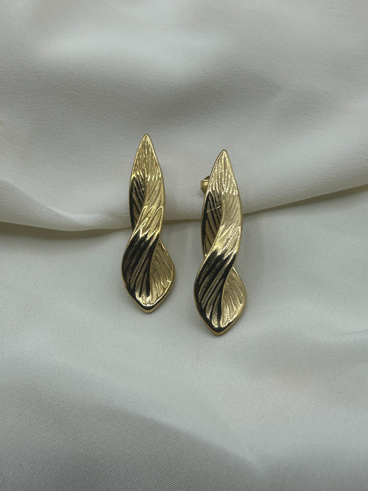 Torsade Earrings Gold