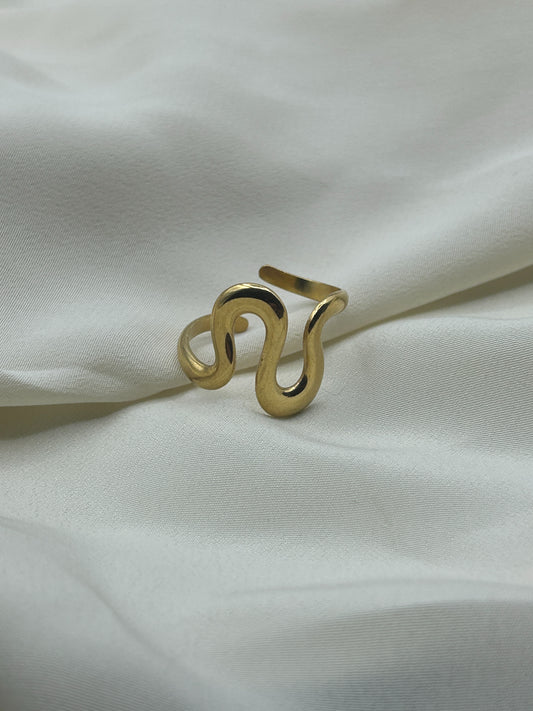 Zigzag Ring Gold